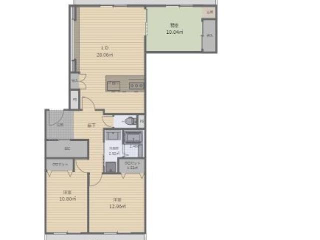 オーナーチェンジ 南港コープうしお24号棟6階部分 3LDK 仲介手数料半額対象 大阪市住之江区南港中3丁目