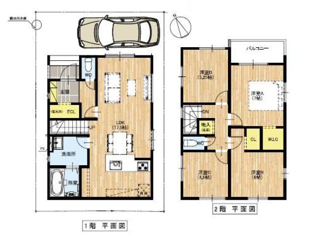 [新築]戸建 4LDK 駐車1台可 堺市堺区老松町2丁