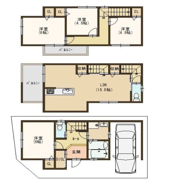 [新築]戸建 条件付土地 4LDK 仲介手数料半額対象 大阪市住之江区西住之江3丁目