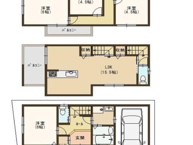 [新築]戸建 条件付土地 4LDK 仲介手数料半額対象 大阪市住之江区西住之江3丁目