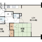 メゾンドール堺223　間取り