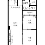 ターミナルマンション朝日プラザ堺323 間取り