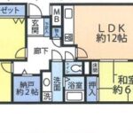 かもめ第一コーポ13号棟605 間取り