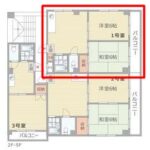 ウィステリア北島2号館401 間取り