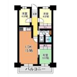 南港はなのまち住宅36号棟802　間取り