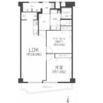 ターミナルマンション朝日プラザ堺1113　間取り