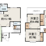 堺市北区金岡町2782-11　間取り