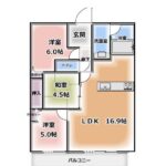 アンビエント住吉公園9階部分 間取り