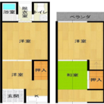御崎1-7-26戸建　間取り