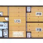 ターミナルマンション朝日プラザ堺724　間取り
