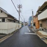 今池町1-5-17 前面道路