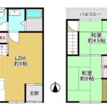 柴谷2-3-12　間取り