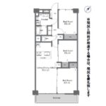 シャルム堺1307　間取り