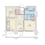 エイジングコート堺東1002　間取り