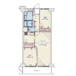 シャルム堺1331 間取り