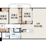 堺グランド日光ハイツ301 間取り