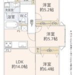 ベル・アーバニティ北花田403 間取り