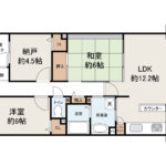 エスリード堺三国ヶ丘502 間取り