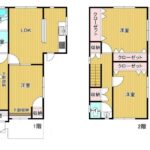 西湊町1-3-9 間取り