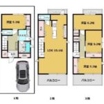 堺市北区南花田町3-20　間取り