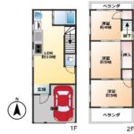 旭ヶ丘北町3-4-20 間取り