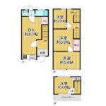 香ヶ丘町4-2-22　間取り