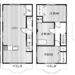 西加賀屋3-15-11　間取り