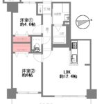 ディオフェルティ住之江公園204 間取り